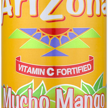 arizona tea cans - 680ml mucho mango