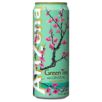 arizona tea cans - 680ml green tea