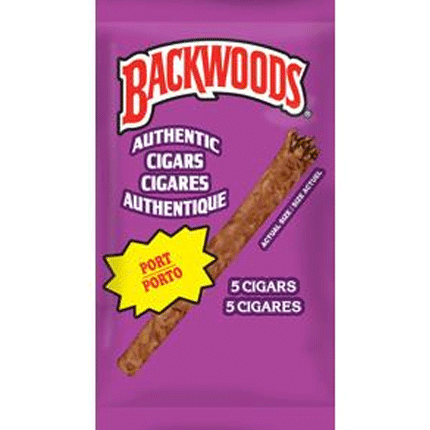 backwoods cigars 5-pack port