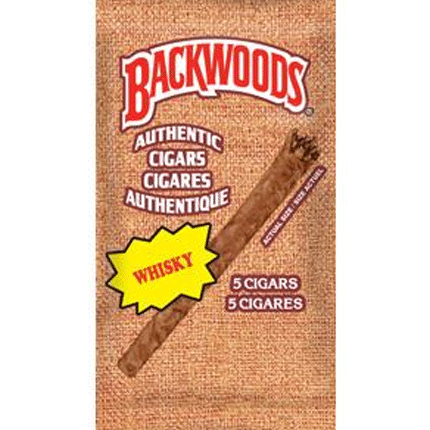 backwoods cigars 5-pack whisky