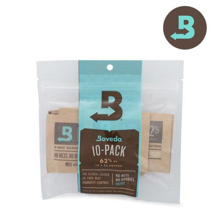 boveda humidity control packs 62% 8g 10-pack