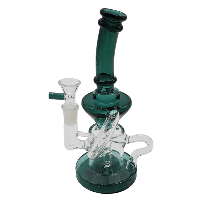 Scan 8" Hourglass Recycler Rig - Hootz