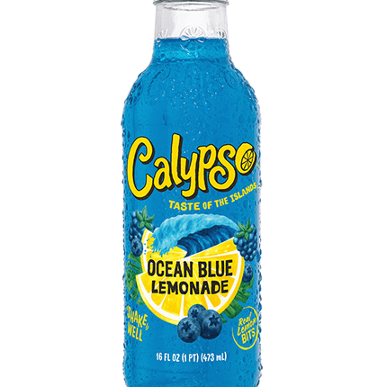 calypso-ocean-blue-lemonade-glass-bottle-473ml-exotic-premium-drink-snack-vape-shop-maple-ridge-langley-hootz