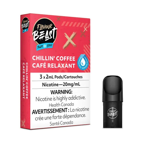 Flavour Beast Pods - Chillin Coffee Iced - Hootz