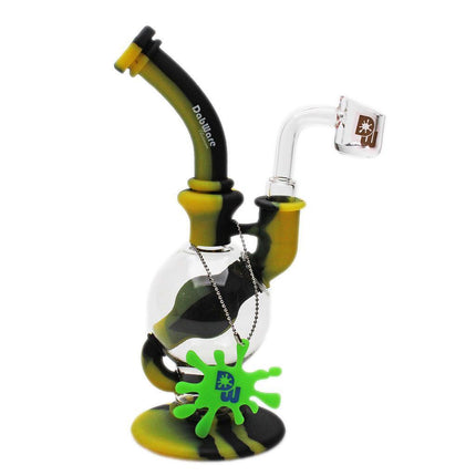 dabware-8-platinum-globe-recycler-silicone-dab-rig-bong-smoking-accessory-maple-ridge-langley-vape-smoke-shop-hootz