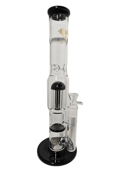 diamond-glass-16-black-tree-honeycomb-percolator-rig-bong-water-pipe-smoking-accessory-maple-ridge-langley-vape-smoke-shop-hootz