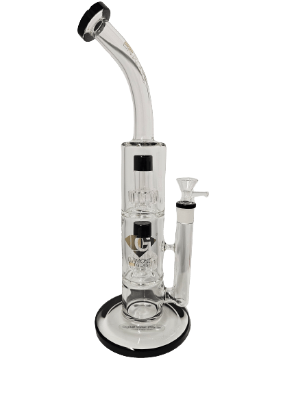 diamond-glass-black-15-double-matrix-percolator-bong-water-pipe-smoking-accessory-maple-ridge-langley-vape-smoke-shop-hootz