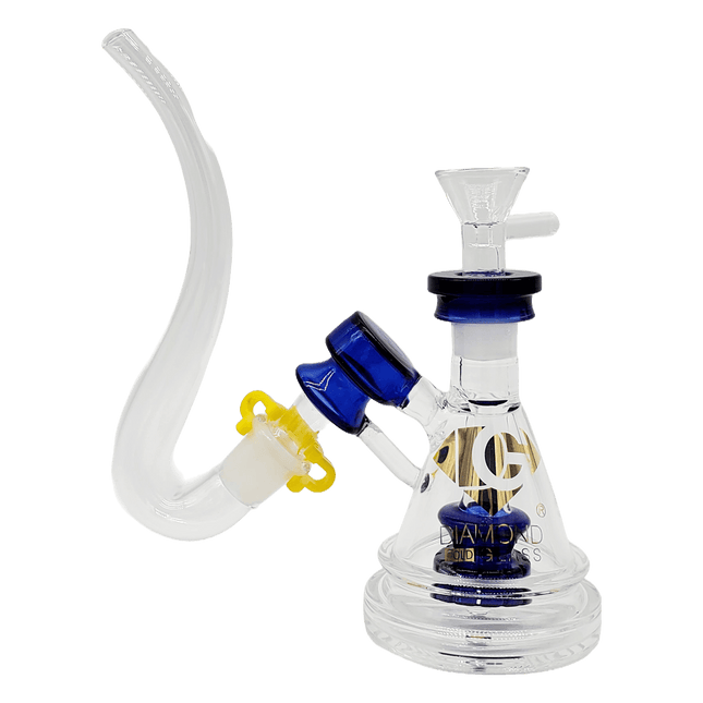 diamond-glass-blue-7-triangle-pyramid-14mm-dab-rig-bong-water-pipe-smoking-accessory-maple-ridge-langley-vape-smoke-shop-hootz