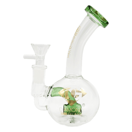 diamond-glass-green-6-circular-rig-bong-water-pipe-smoking-accessory-maple-ridge-langley-vape-smoke-shop-hootz