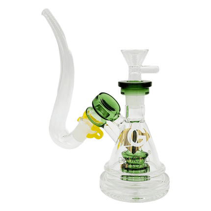 diamond-glass-green-7-triangle-pyramid-14mm-dab-rig-bong-water-pipe-smoking-accessory-maple-ridge-langley-vape-smoke-shop-hootz