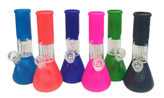 domed-8-inch-small-cheap-beaker-bong-maple-ridge-langley-smoke-vape-shop-hootz