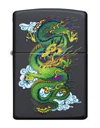 zippo lighters green dragon