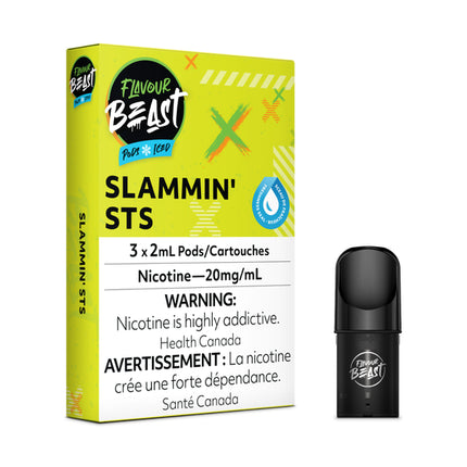 flavour-beast-pod-2ml-slammin-STS-iced-disposable-20mg-maple-ridge-langley-vape-shop-hootz-vape-shop-hootz