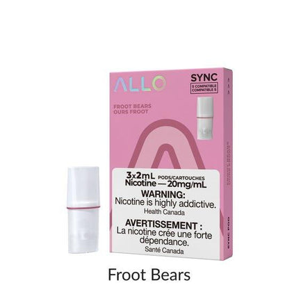 allo sync pods - froot bears