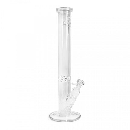 gear-premium-18-straight-tube-debossed-logo-clear-color-changing-dab-rig-bong-water-pipe-smoking-accessory-maple-ridge-langley-vape-smoke-shop-hootz