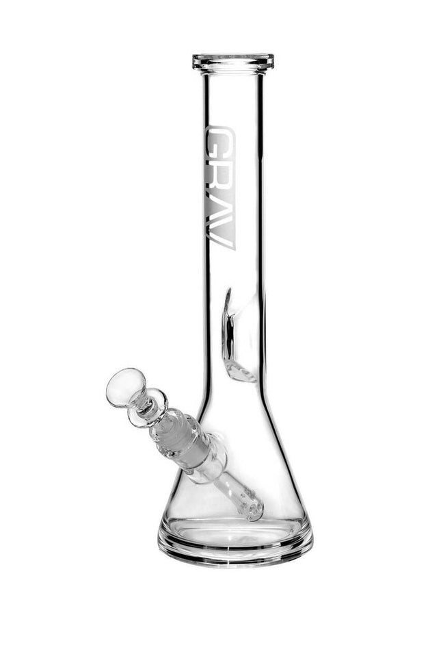 grav 12" clear beaker bong