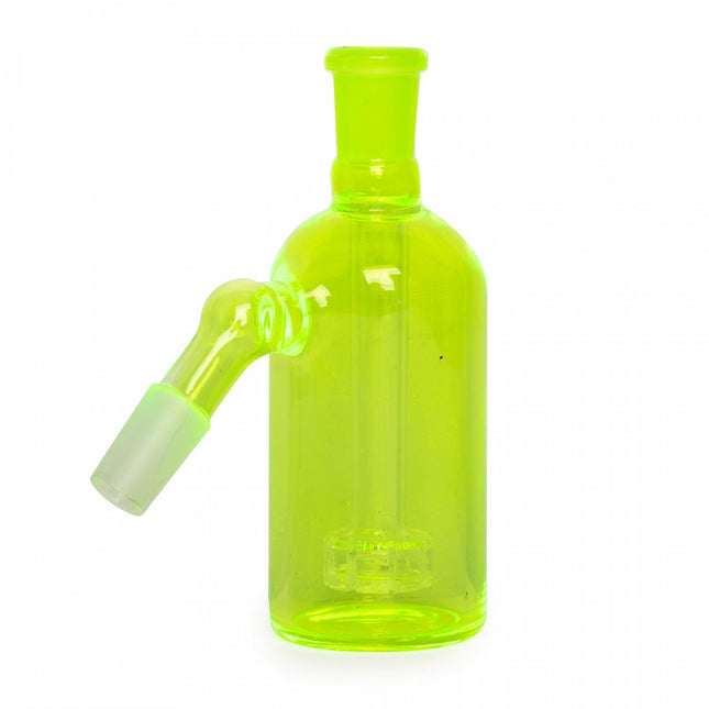 day glow ufo percolator ashcatcher 14mm neon green