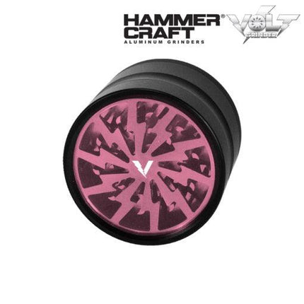 hammercraft-volt-aluminum-4-piece-pink-grinder-weed-smoking-accessory-maple-ridge-langley-vape-smoke-shop-hootz