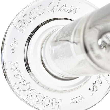 HOSS Glass 14" Embossed Straight Tube Bong - Hootz