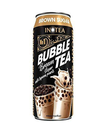 inotea bubble tea cans - 490ml brown sugar