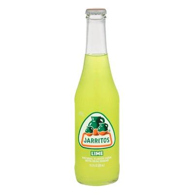 jarritos mexican soda glass bottle 370ml lime