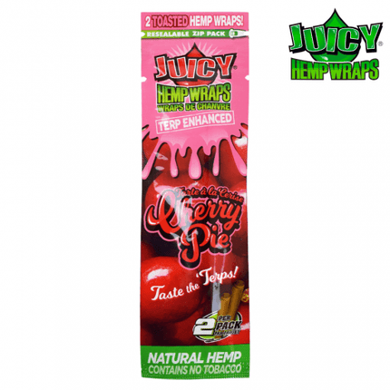 juicy-hemp-wraps-cherry-pie-blunt-rolling-paper-leaves-weed-cigarette-flavoured-smoking-accessory-maple-ridge-langley-vape-smoke-shop-hootz