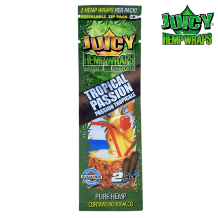 juicy hemp wraps tropical passion