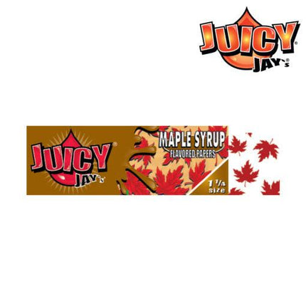juicy jays 1.25" flavoured papers maple syrup