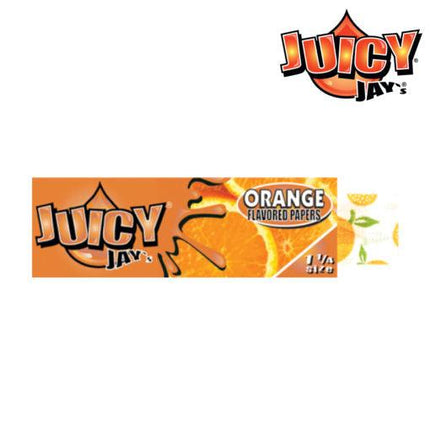 juicy jays 1.25" flavoured papers orange