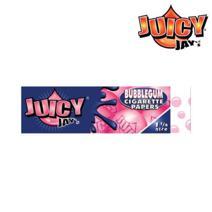 juicy jays 1.25" flavoured papers bubblegum