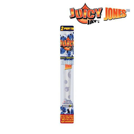 juicy jays flavoured pre-rolled cones blueberry