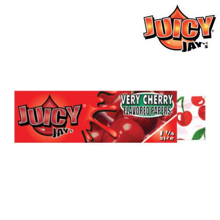 juicy-jays-very-cherry-premium-exotic-special-weed-cigarette-flavoured-rolling-paper-1.25-size-smoking-accessory-maple-ridge-langley-vape-smoke-shop-hootz