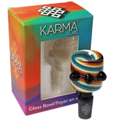 karma black rainbow bowl 14mm