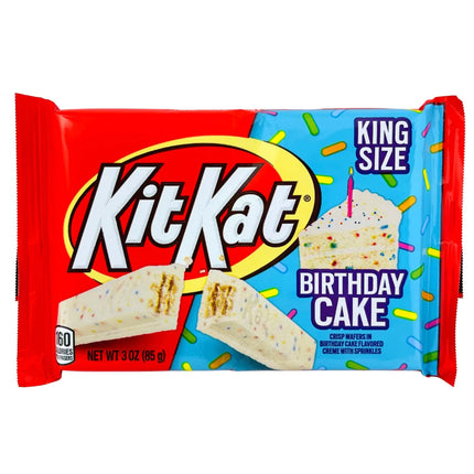 Kit Kat Birthday Cake King Size - Hootz