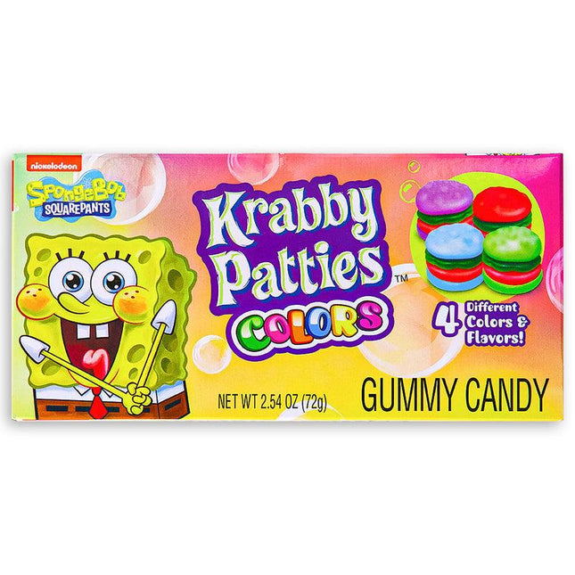 sponge bob square pants krabby patties gummies 72g