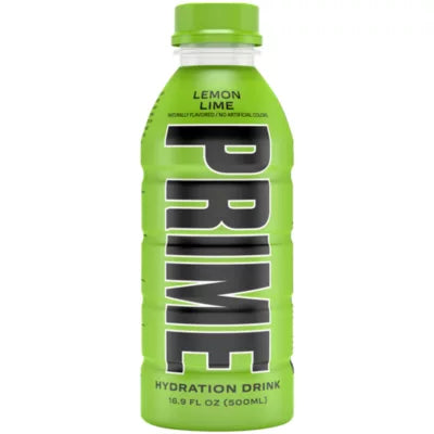 prime hydration drink 500ml lemon lime