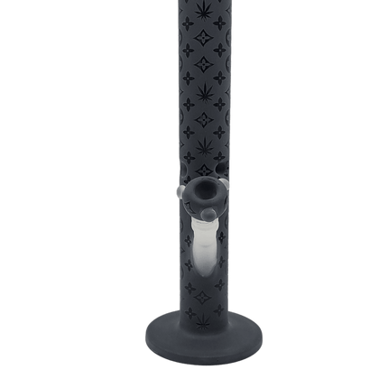 louis vuitton 17" frosted straight tube bong