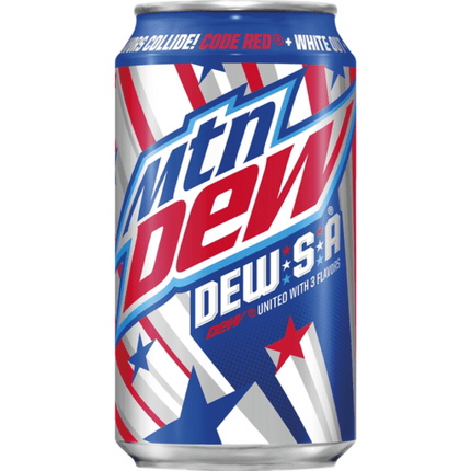mountain dew cans 355ml dew.s.a