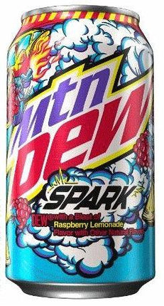 mountain dew cans 355ml spark