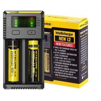 nitecore-i2-dual-battery-charger-electrical-cartridge-battery-vape-shop-maple-ridge-langley-hootz