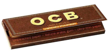 ocb unbleached 1.25" rolling paper