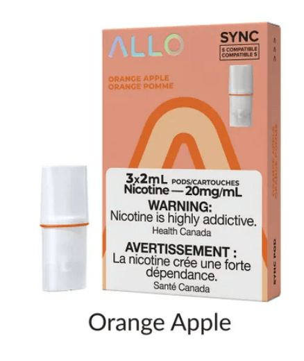 allo sync pods - orange apple