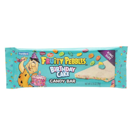 post fruity pebbles birthday cake candy bar 78g