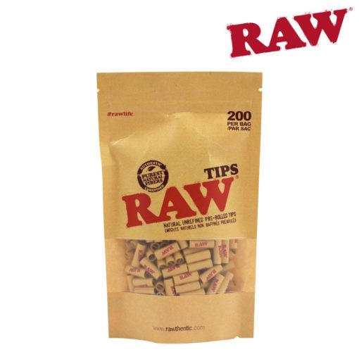 raw 200 pre-rolled tips