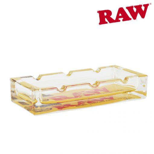 raw classic pack glass ashtray