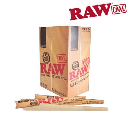 raw emperador pre-rolled cone