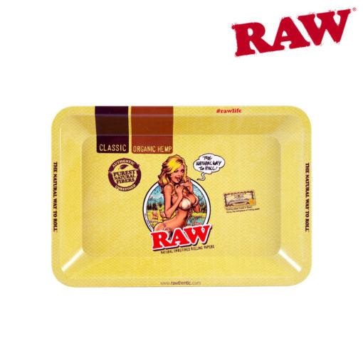 raw girl metal rolling trays mini