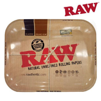 raw metal rolling trays large
