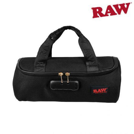 raw mini duffle locking bag
