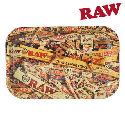 raw mix rolling tray small